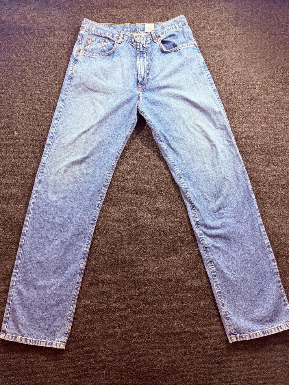 Lucky Brand Men's Straight Light Blue Jeans